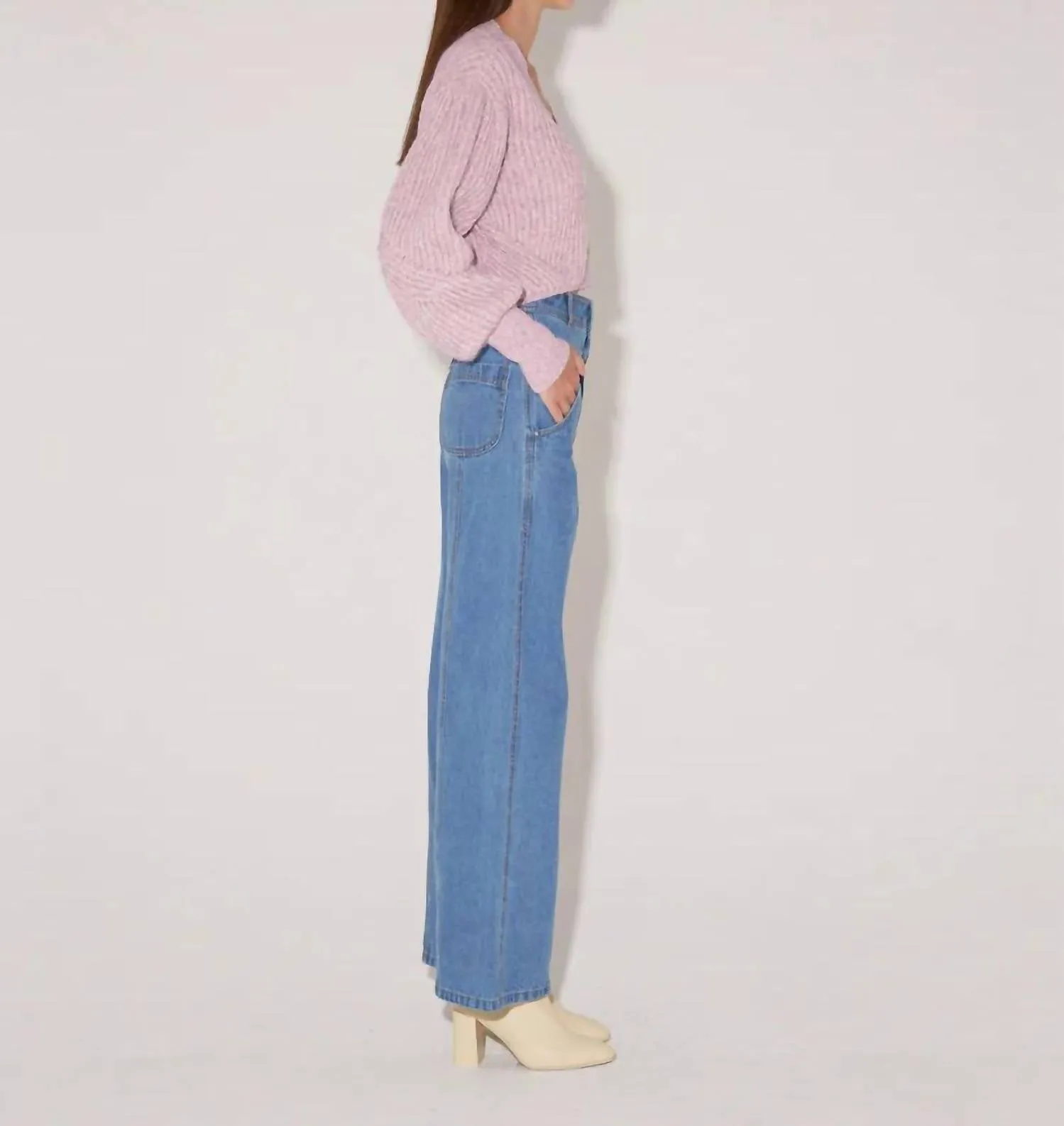 Sienna Cardigan In Lavender