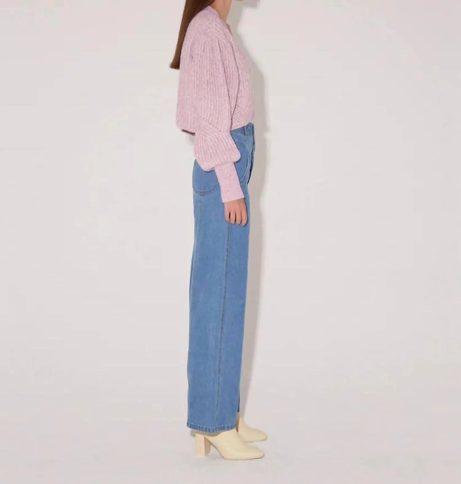 Sienna Cardigan In Lavender