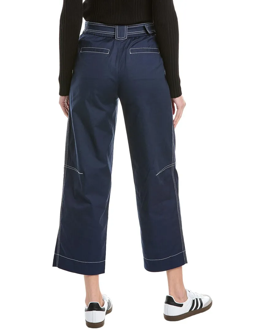 SIMKHAI Jenny Belted Crop Pant
