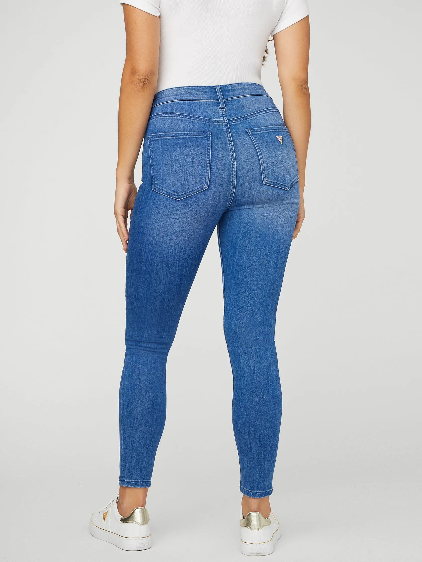 Simmone High-Rise Skinny Jeans
