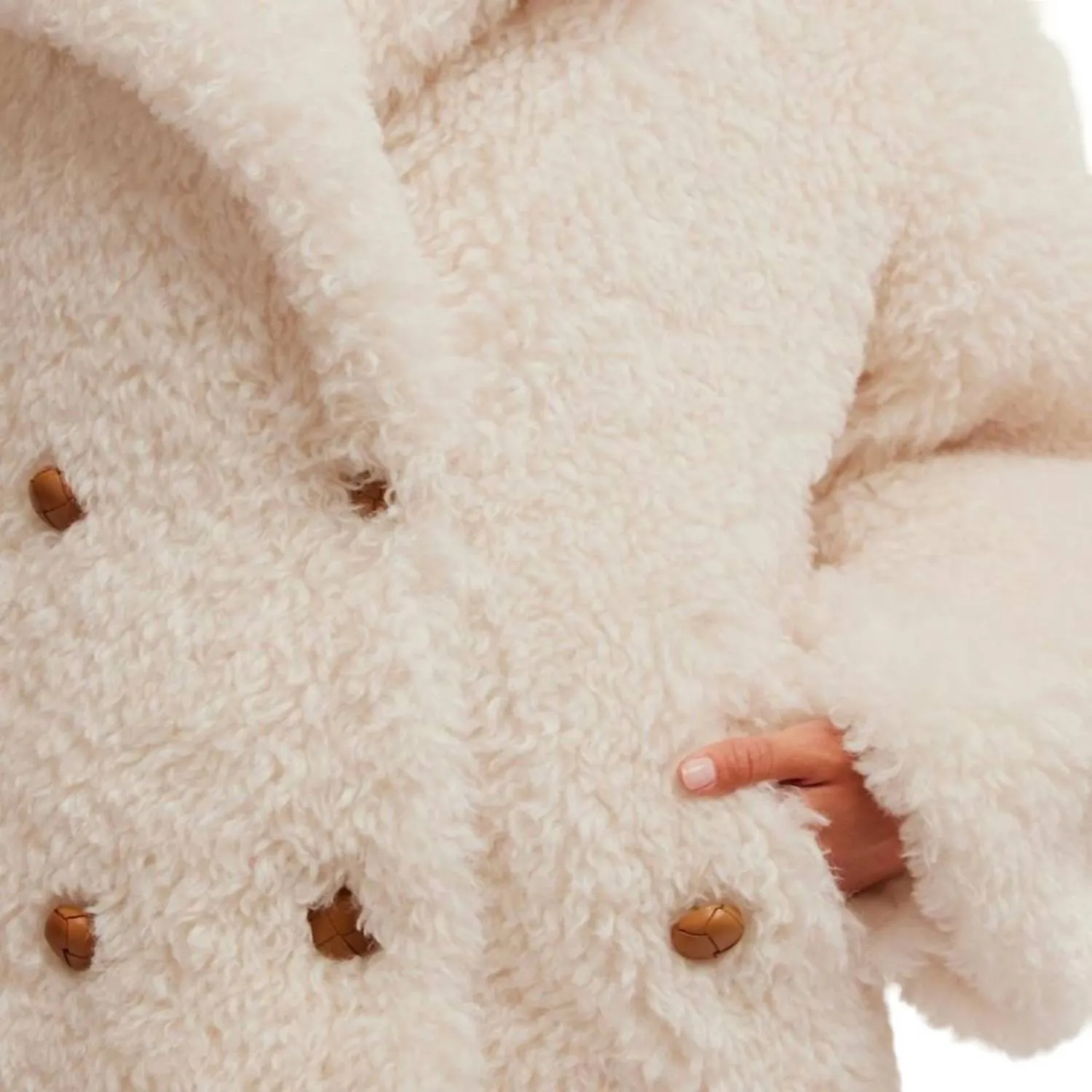 Sophie Peacoat In White