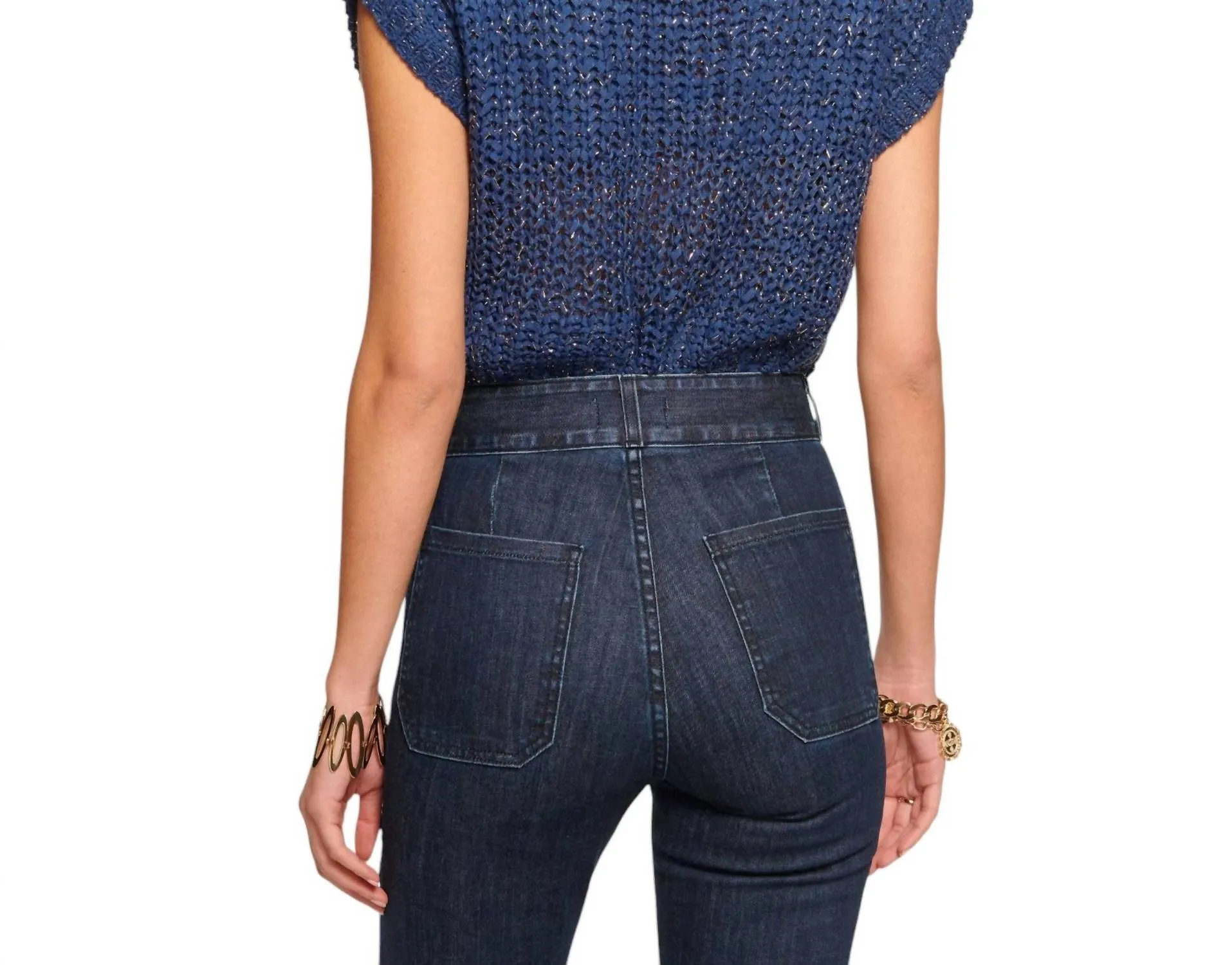 Soraya Top In Spring Navy