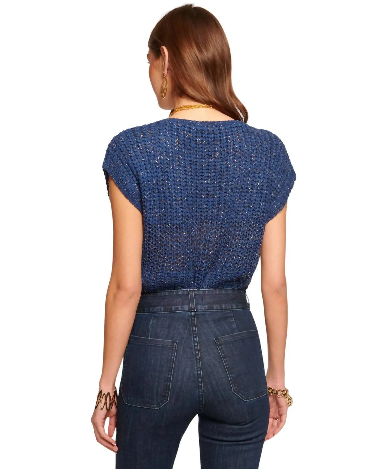 Soraya Top In Spring Navy