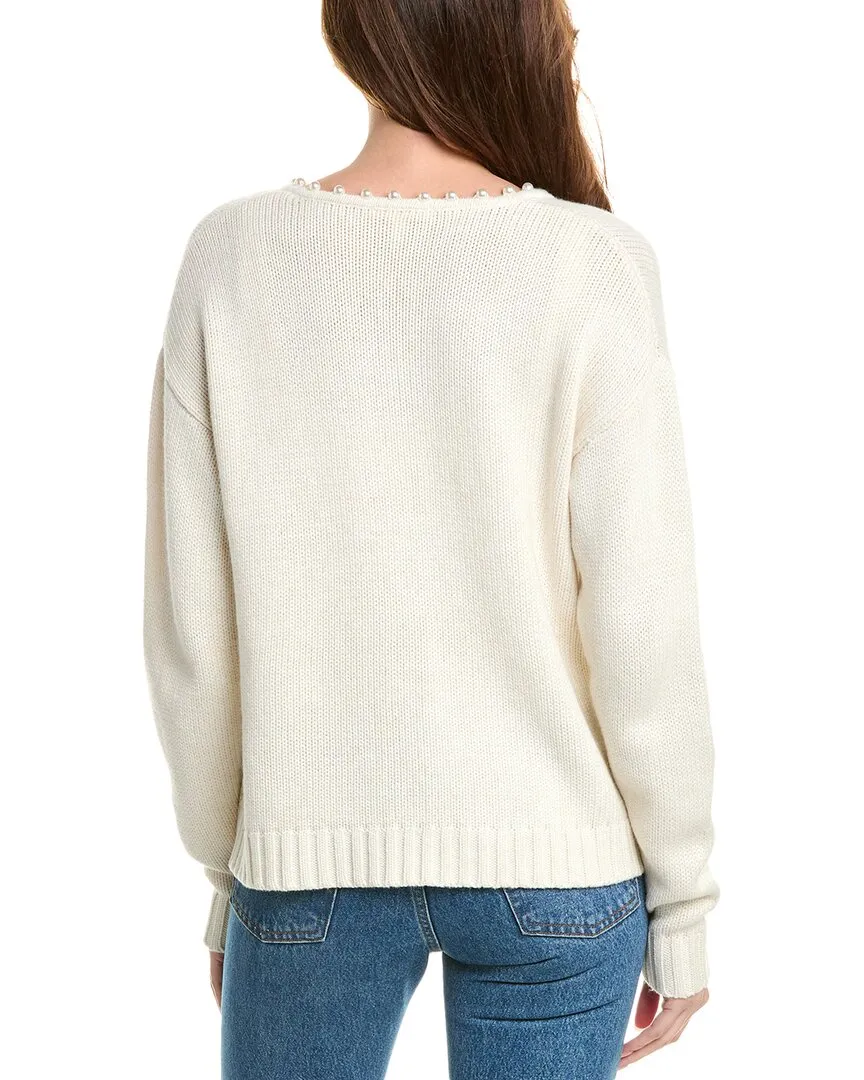 Splendid Emmy Pearl Wool-Blend Cardigan