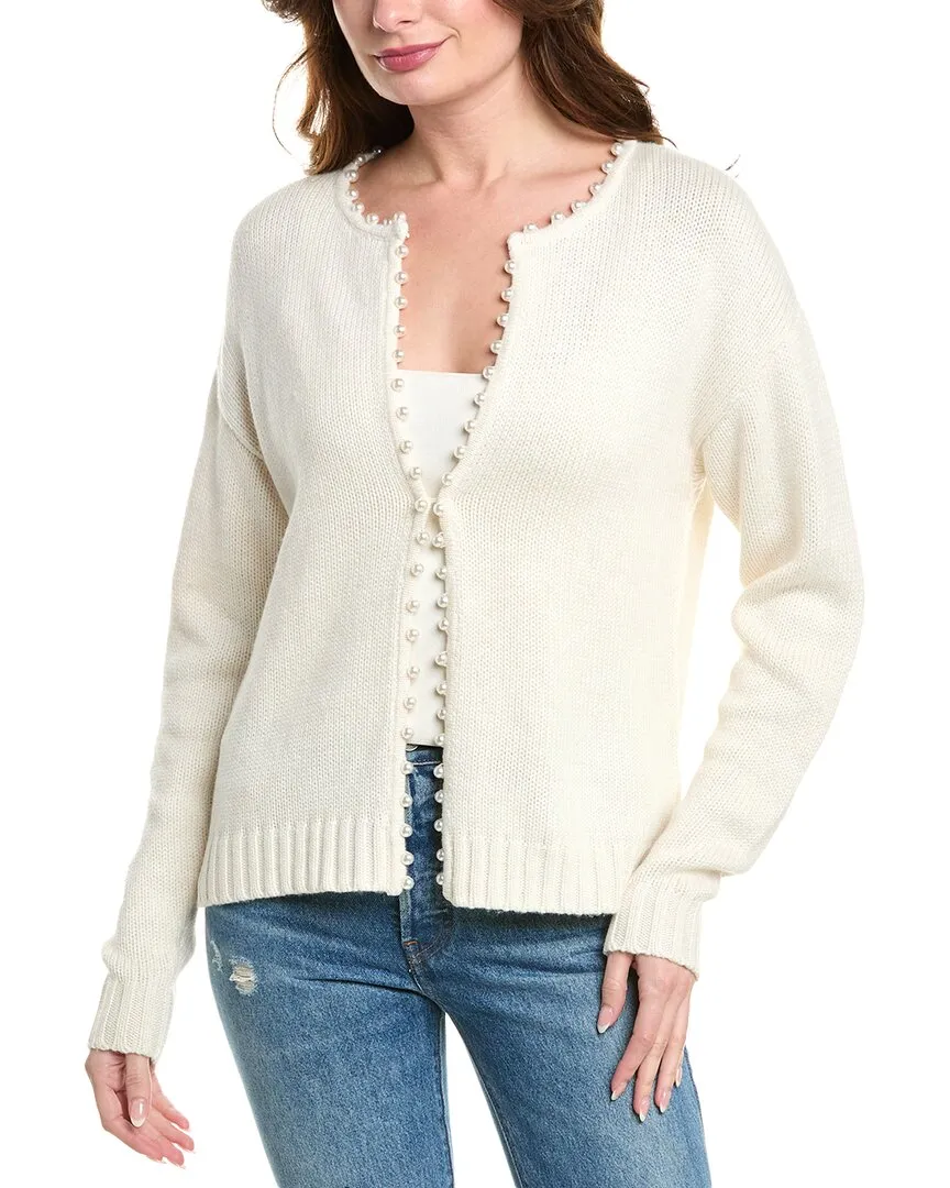 Splendid Emmy Pearl Wool-Blend Cardigan