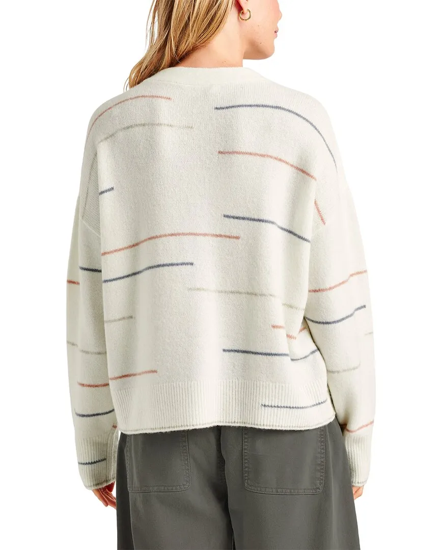 Splendid Quinn Stripe Wool & Alpaca-Blend Cardigan