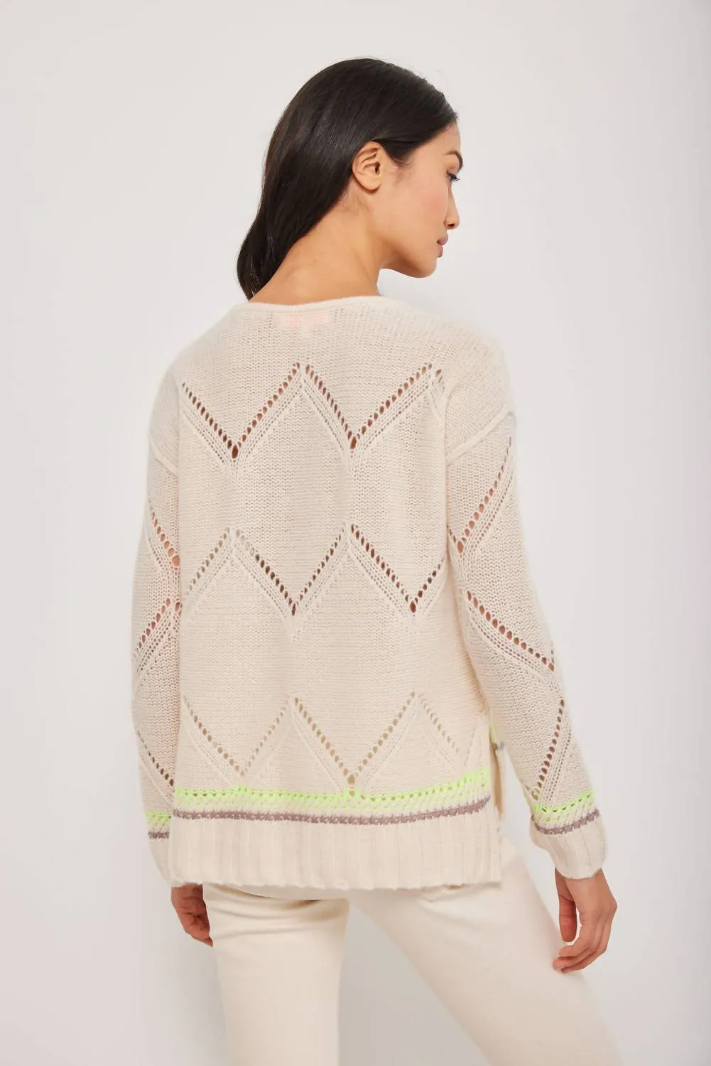 Summer Softie Sweater In Frosting