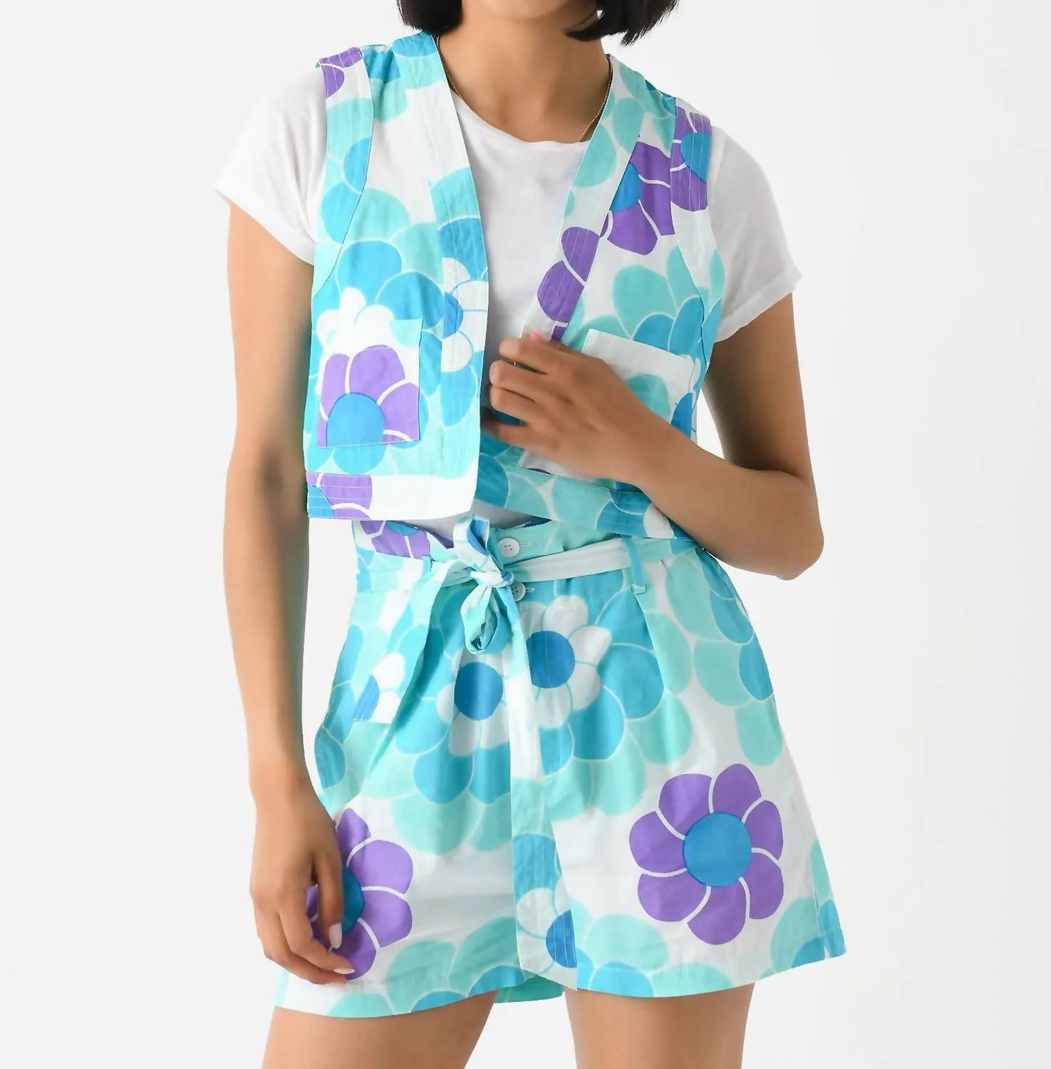 Suny Vest In Blue