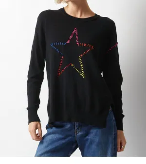 Super Star Sweater In Black
