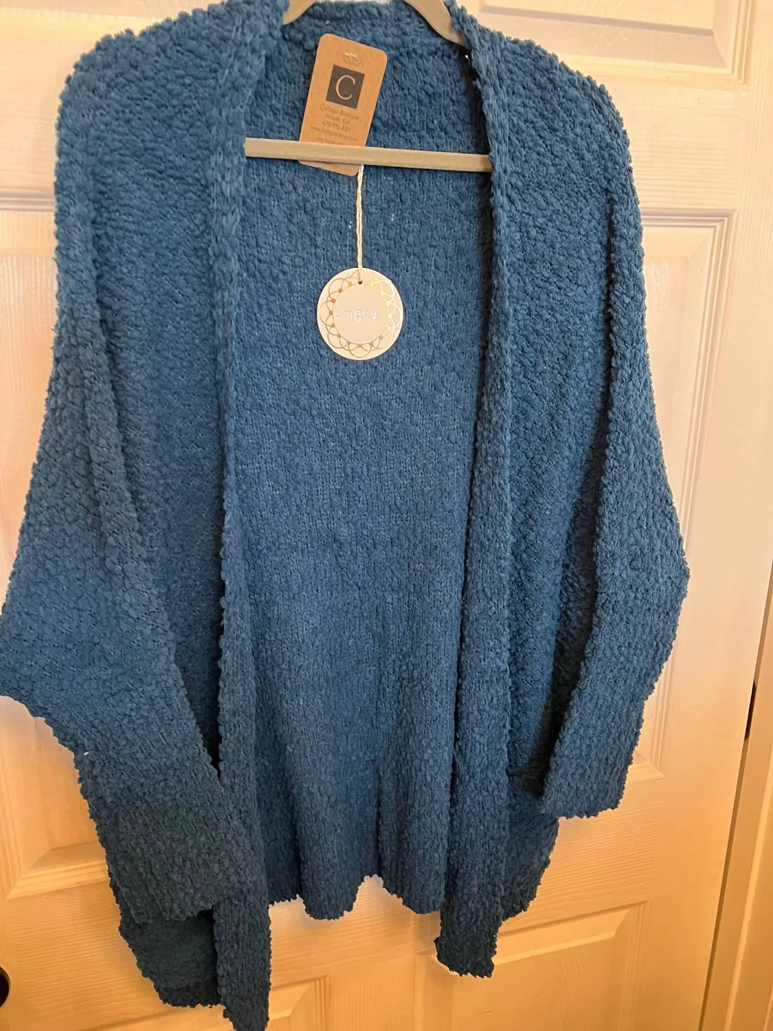 Teal Cardigan