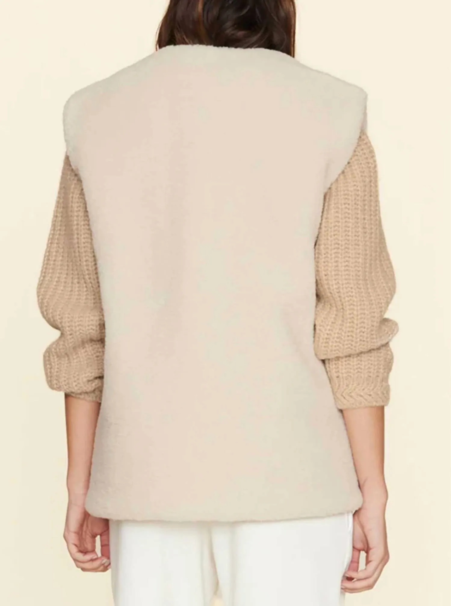 Thea Vest In Cream