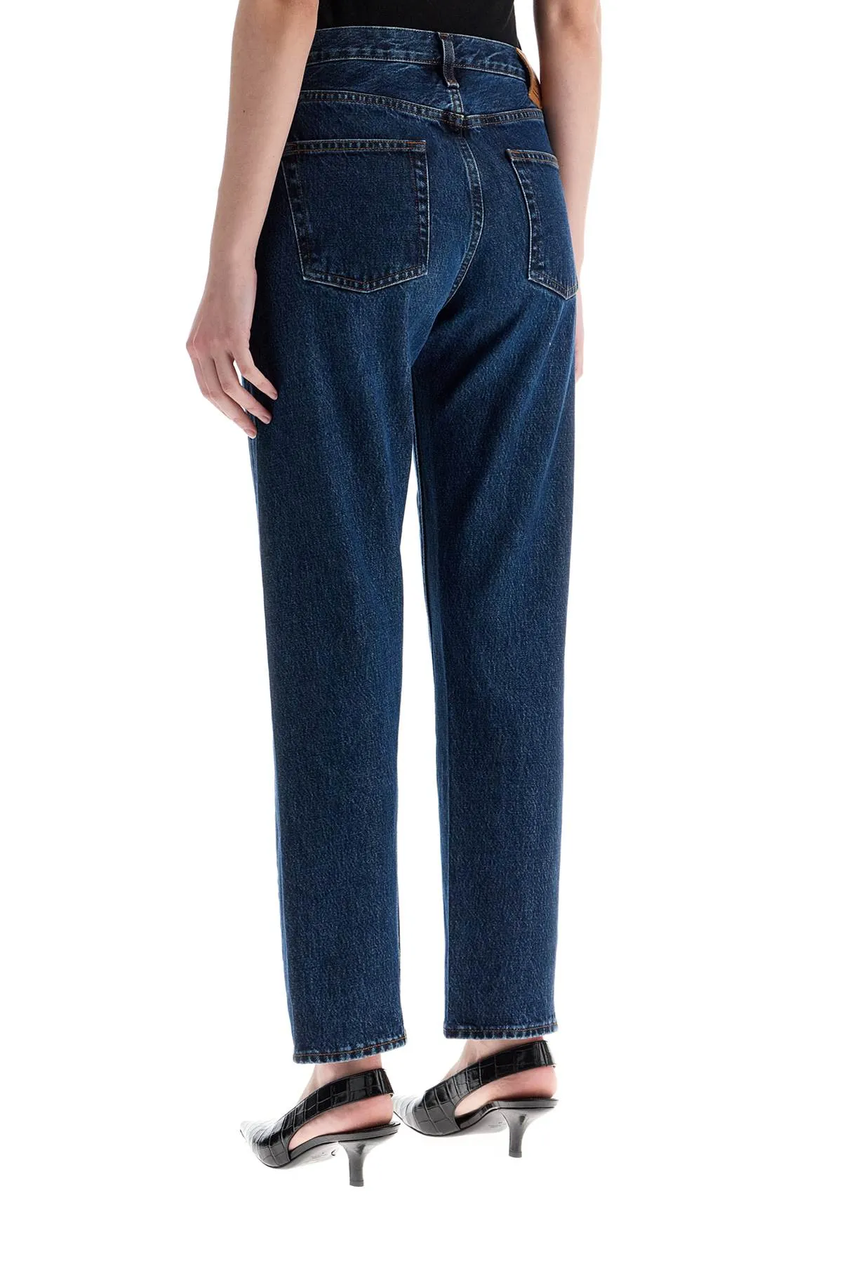 Toteme Women's  blue Organic Cotton Jeans With Twisted Seams