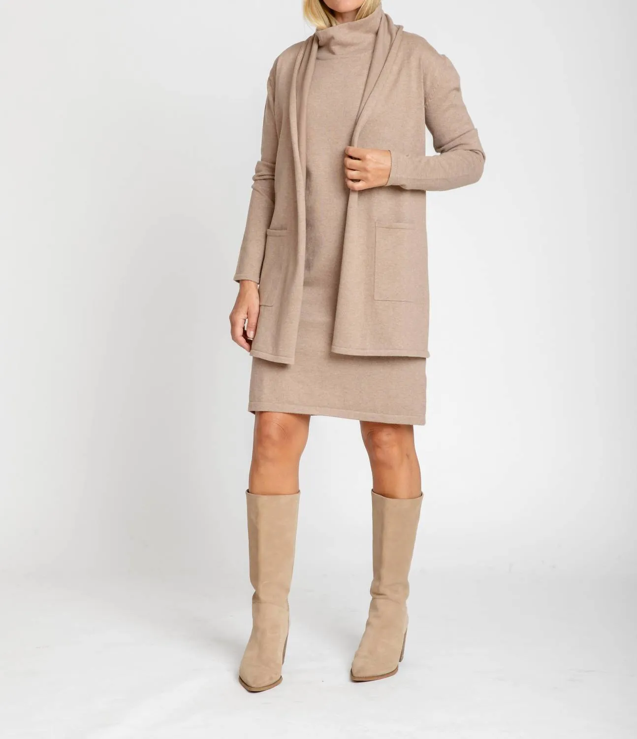 Travel Coat In Mocha