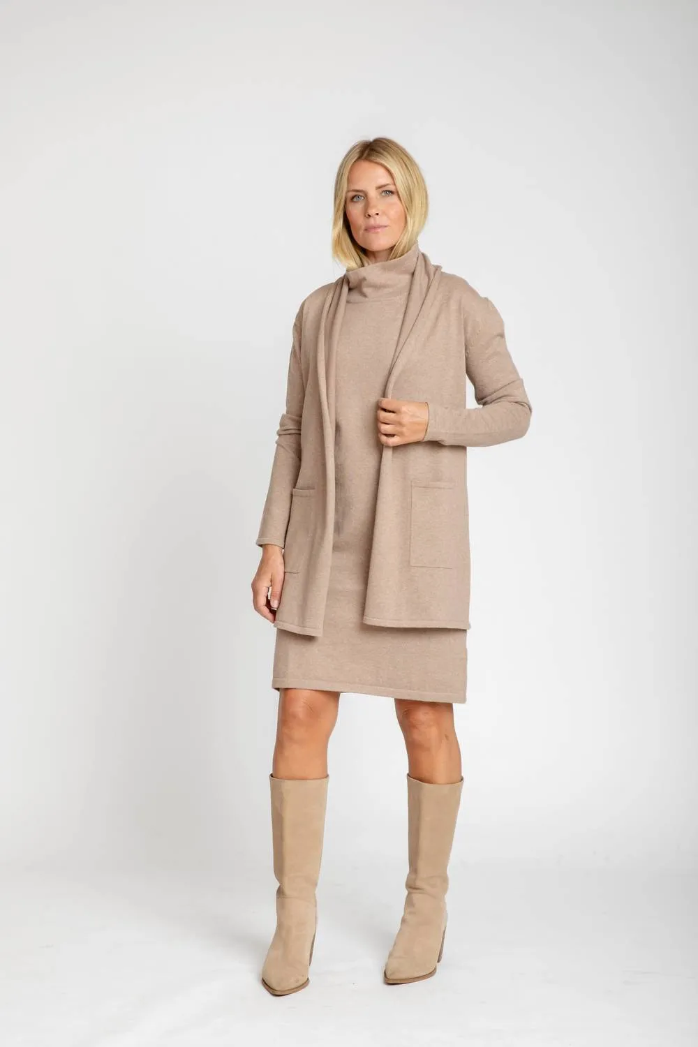 Travel Coat In Mocha