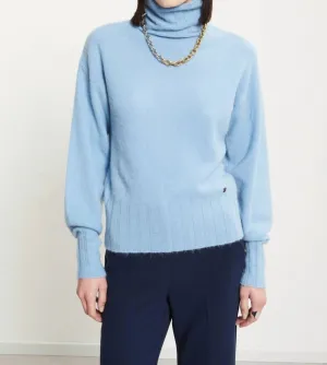 Turtleneck Sweater In Cristallo