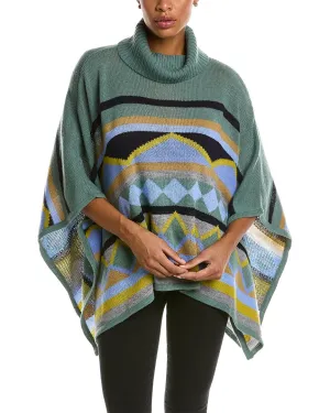 tyler b?e Turtleneck Wool & Alpaca-Blend Capelet