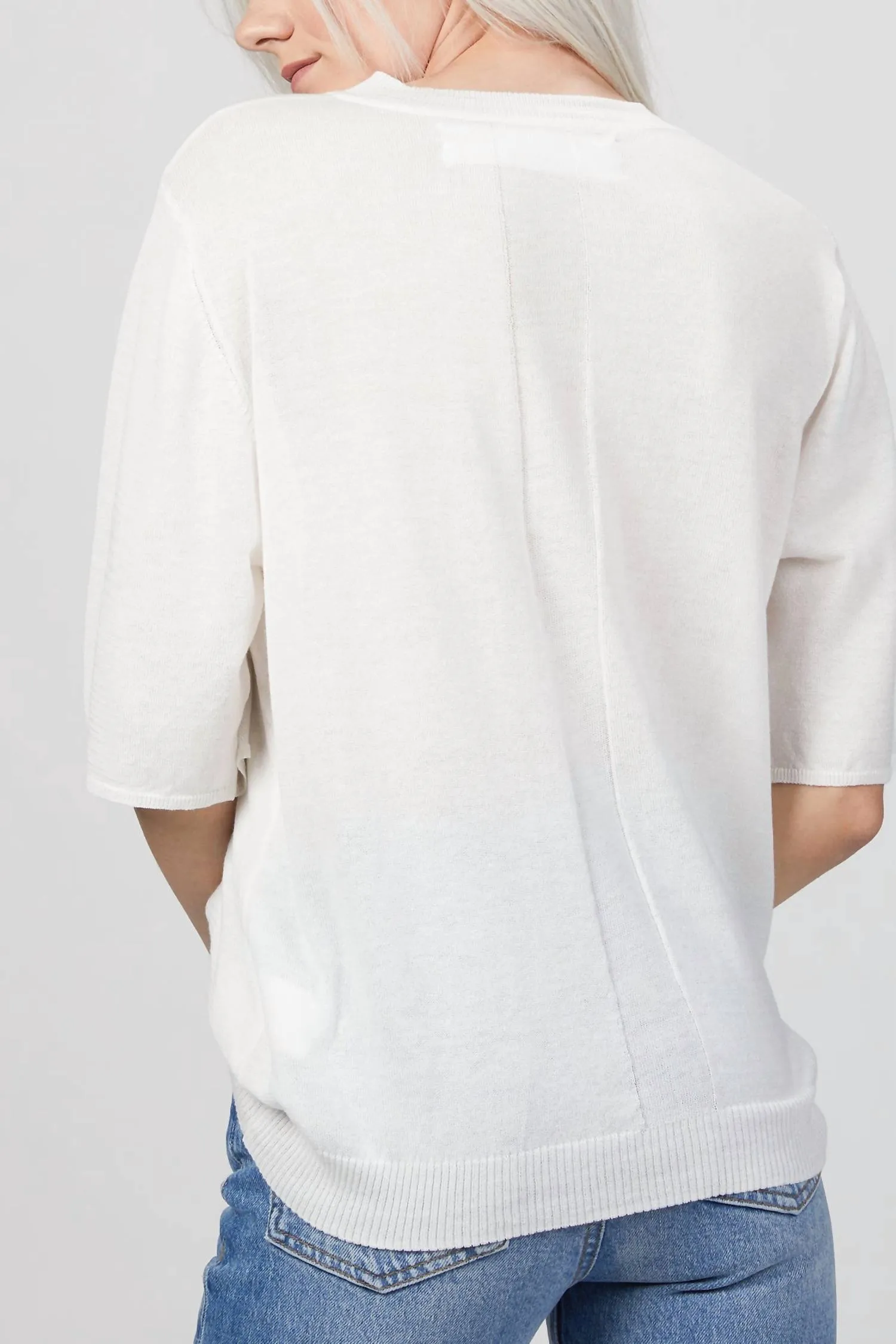 Ursil Jumper Top In Bone