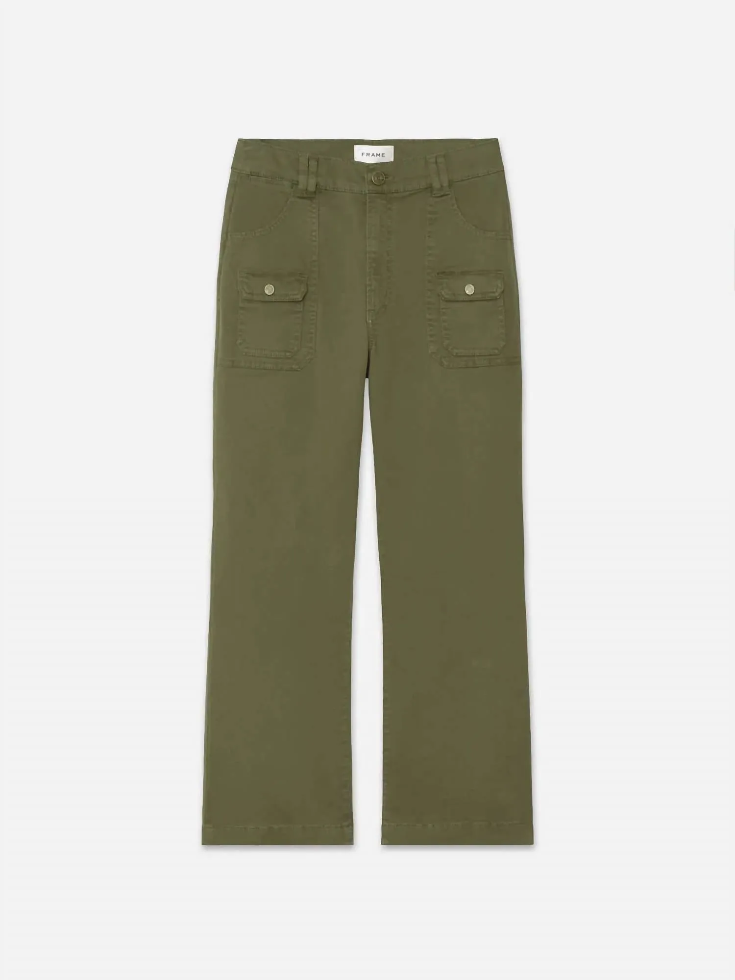 Utility Pocket Pant In Washed Winter Moss
