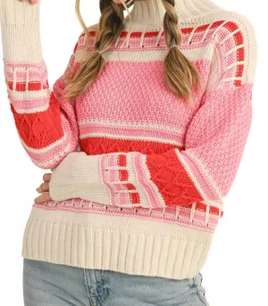 Valentine Sweater In Pink