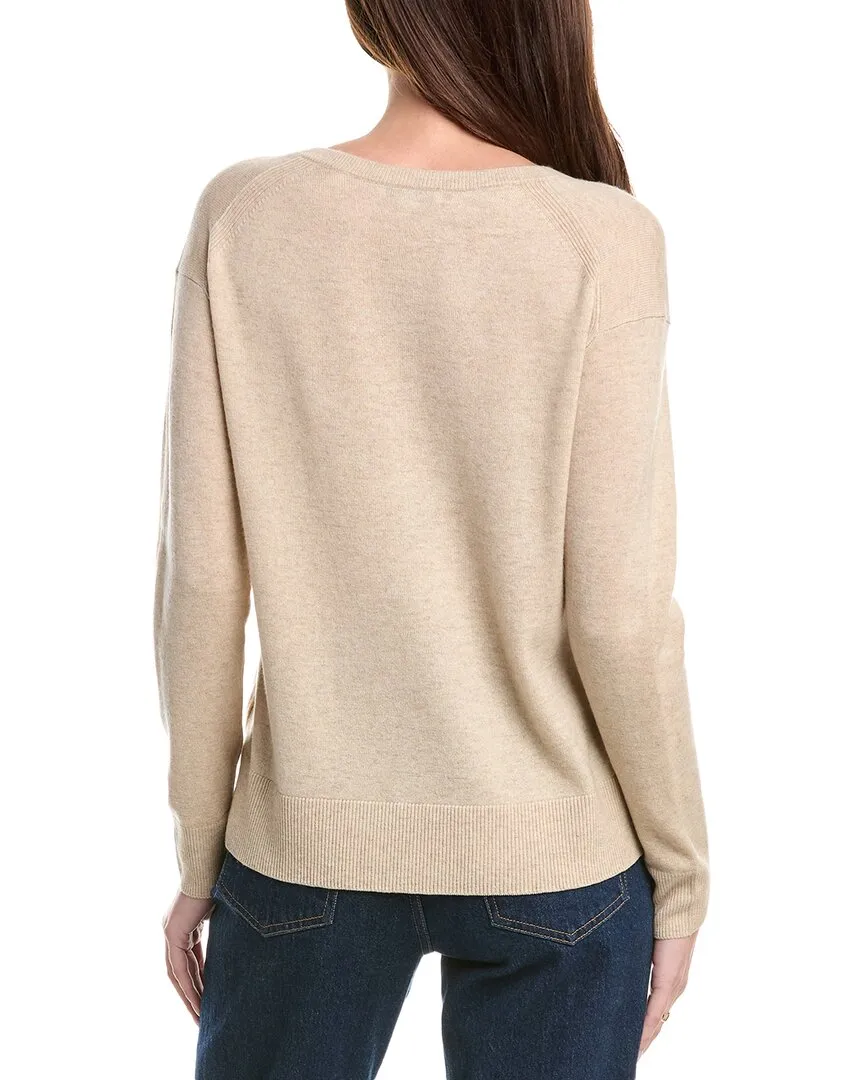 Vince Boxy Wool & Cashmere-Blend Sweater