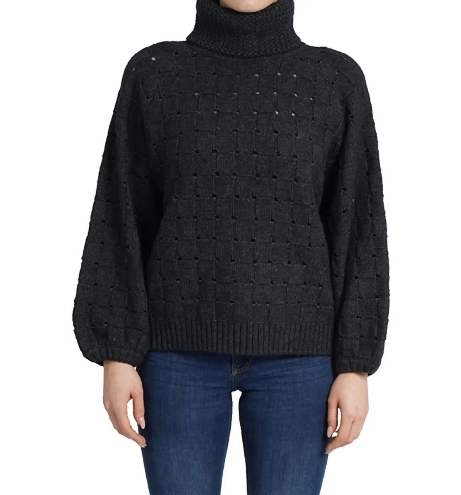 Winnie Sweater In Charcoal