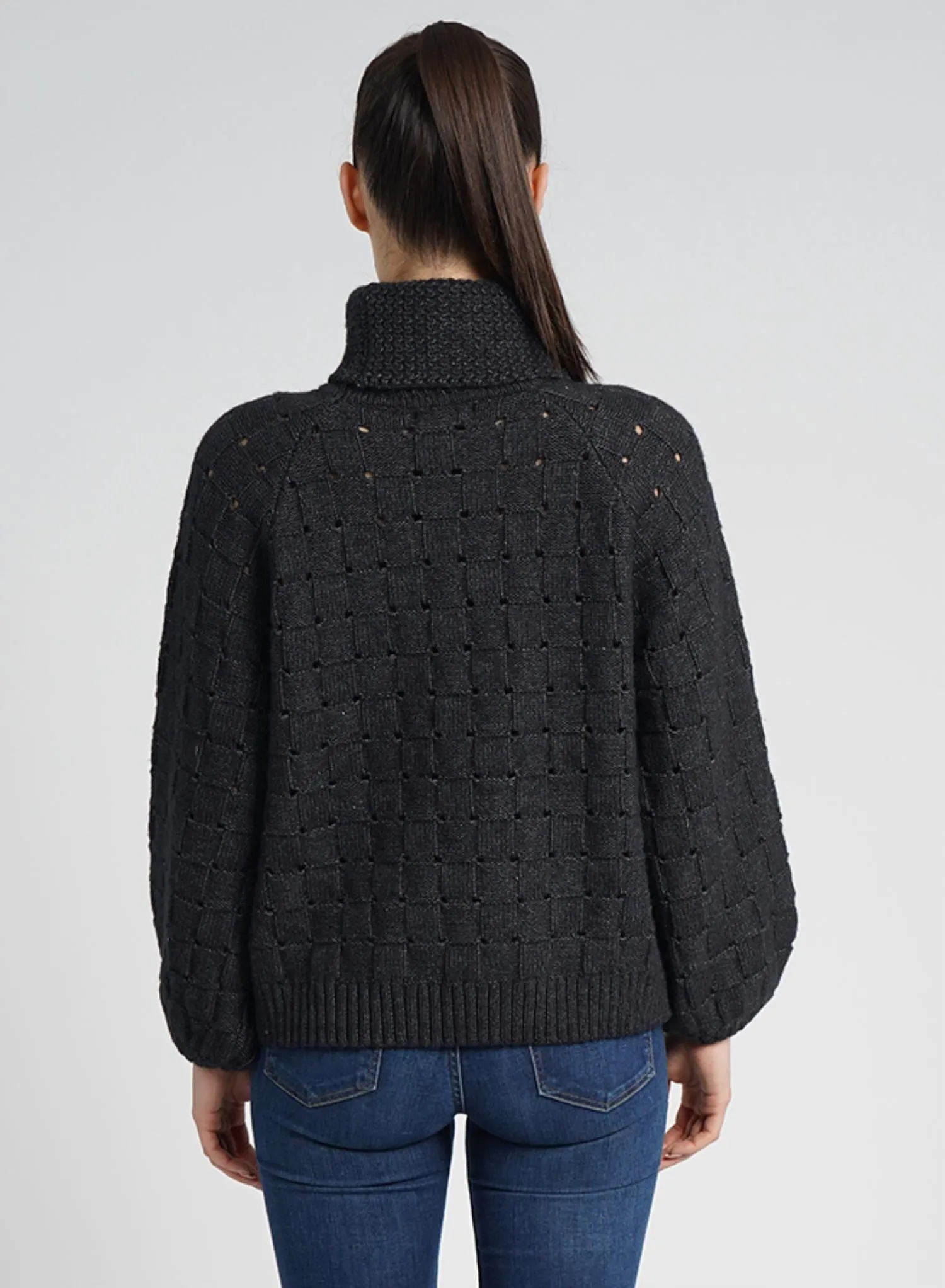 Winnie Sweater In Charcoal
