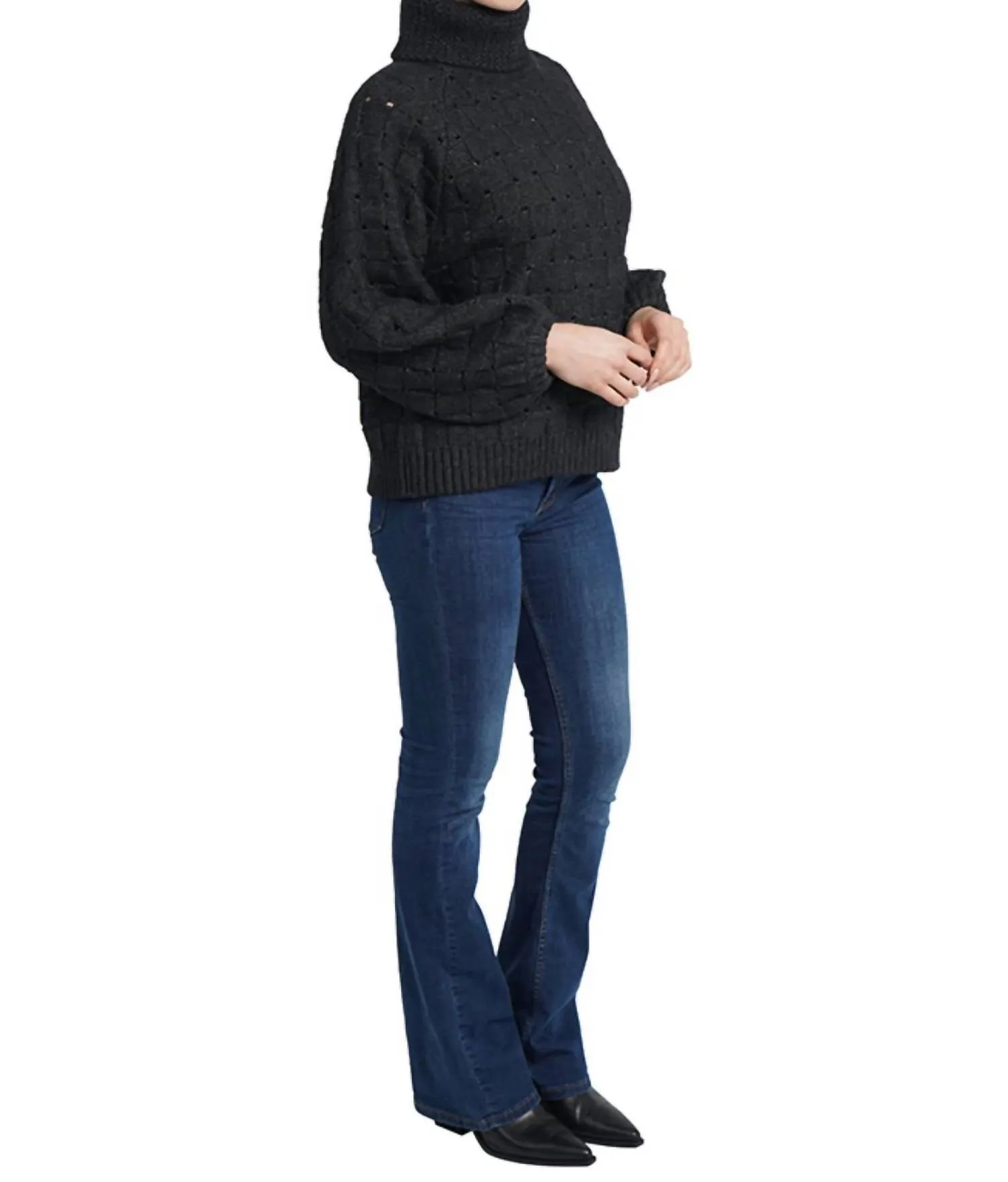 Winnie Sweater In Charcoal