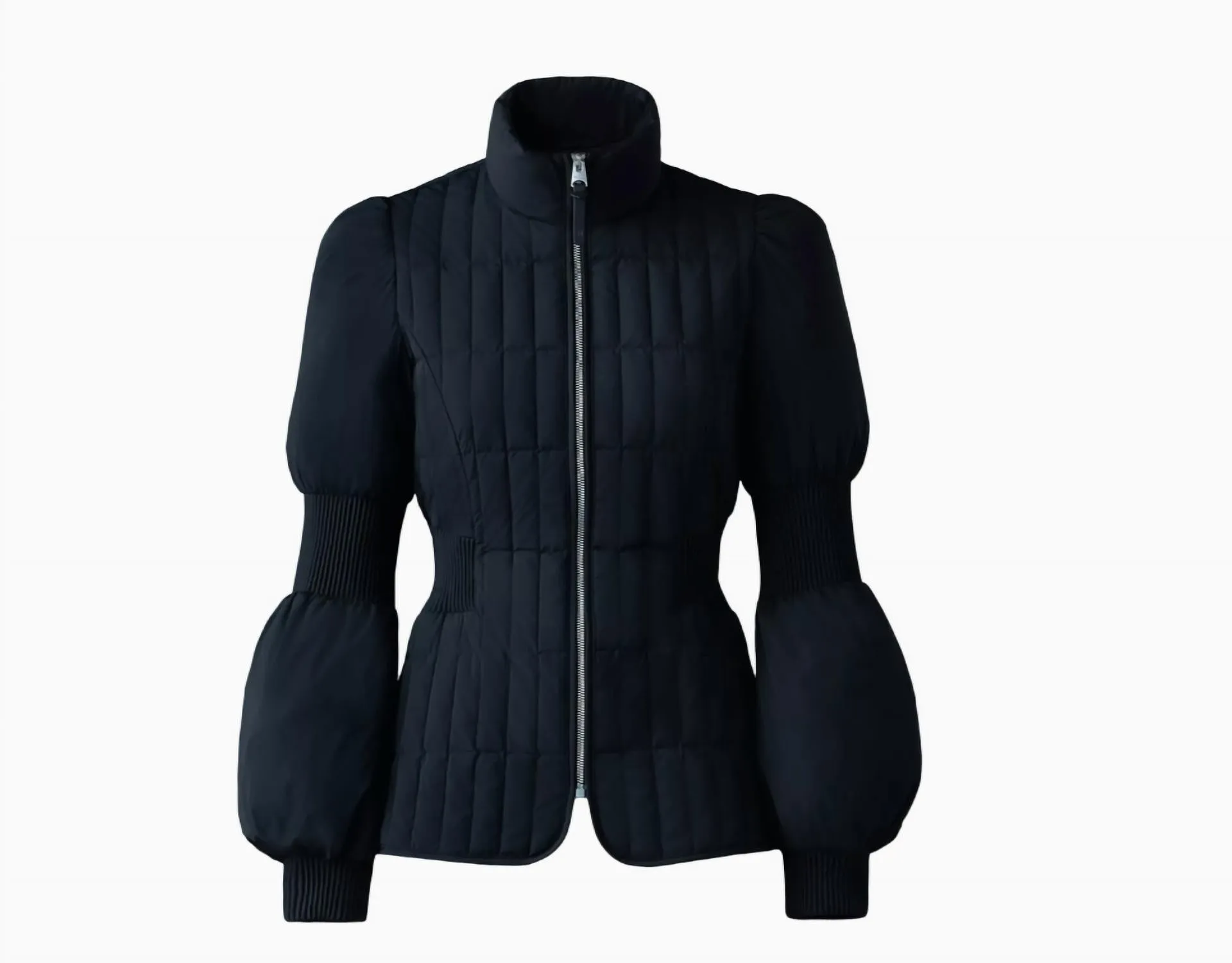 Women's Felicia Quilted Lightweight Down Jacket Coat In Black