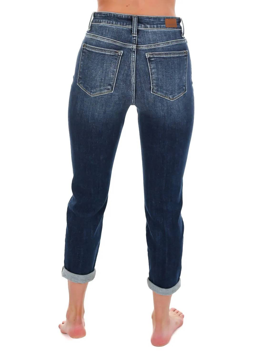 Women's Where You Are High Rise Cuffed Jeans In Dark