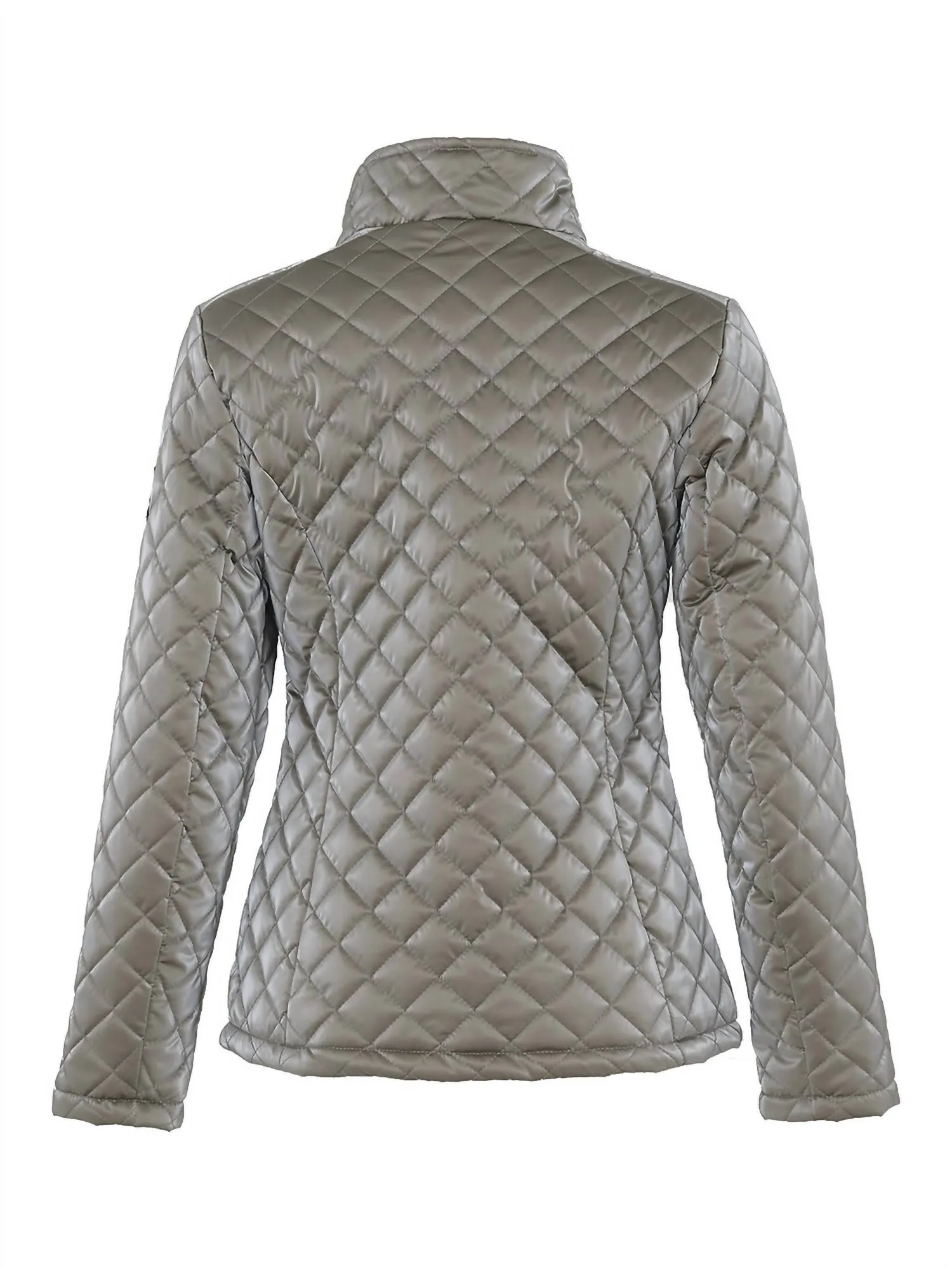 Woven Coat In Taupe