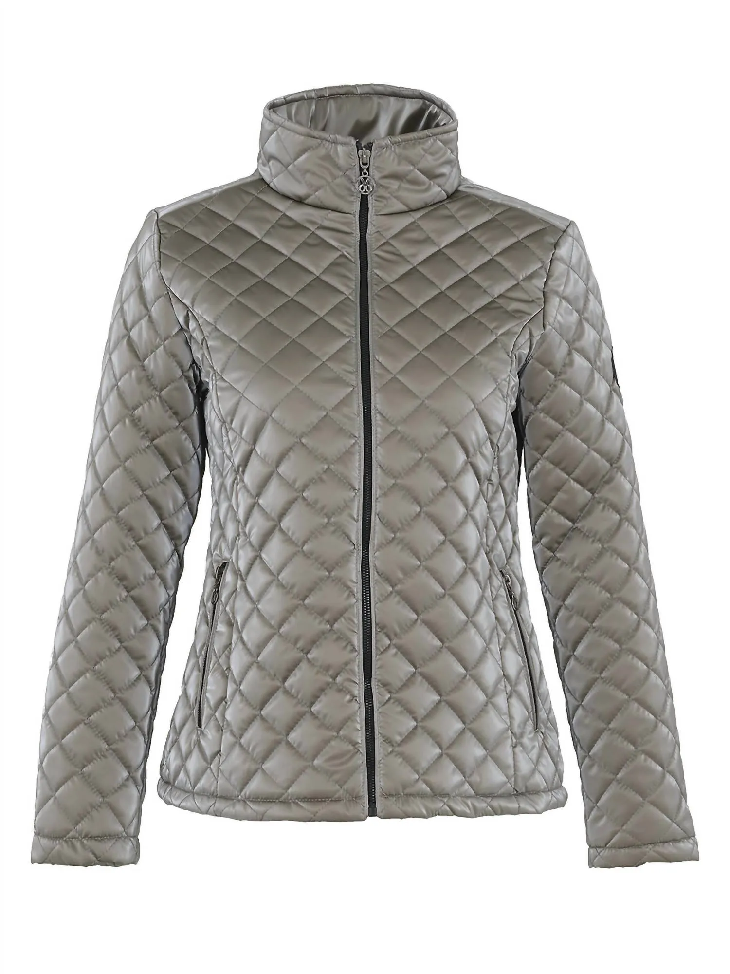 Woven Coat In Taupe