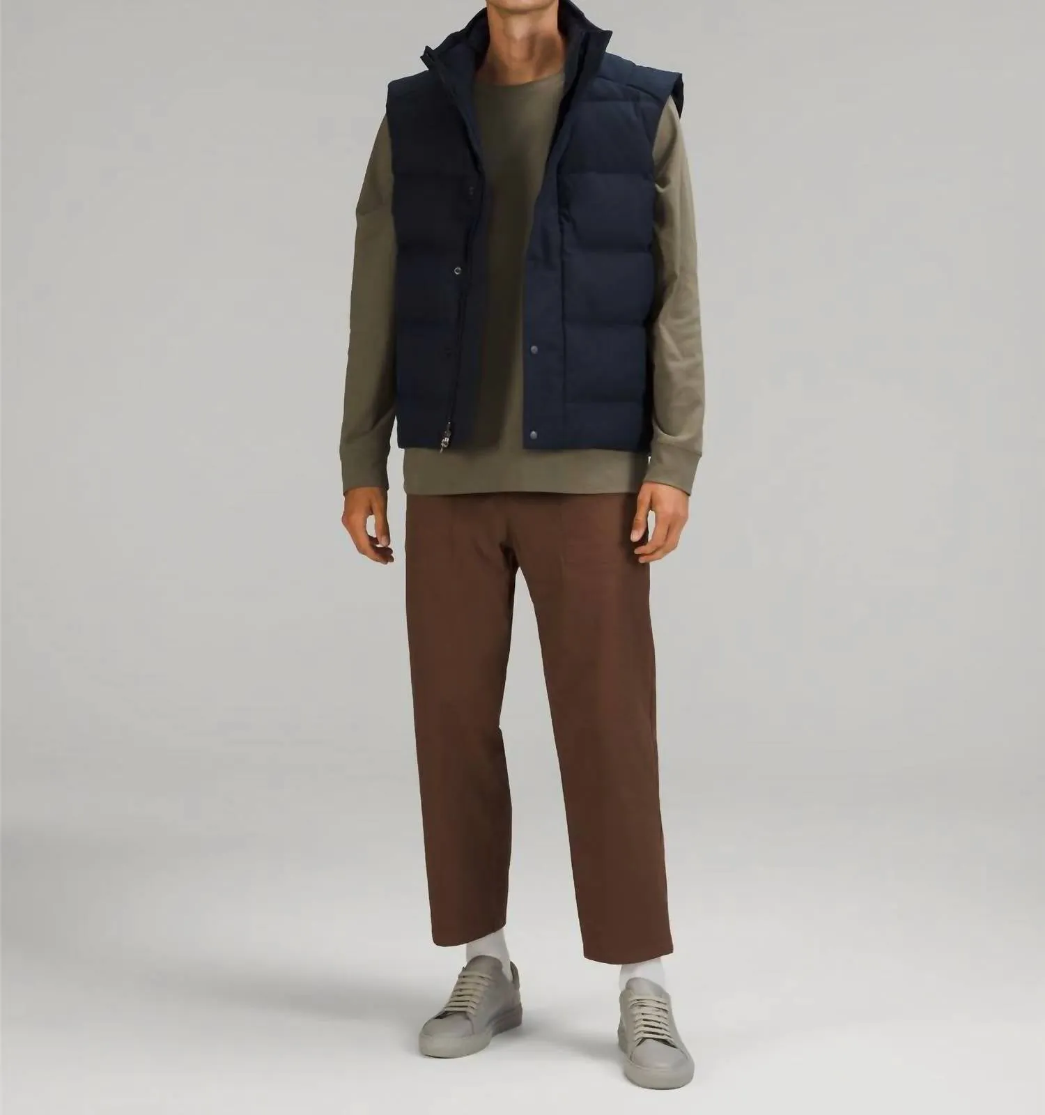 Wunder Puff Vest In True Navy