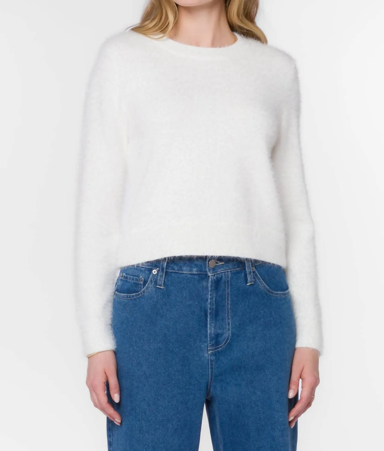 Zosia Sweater In Ecru