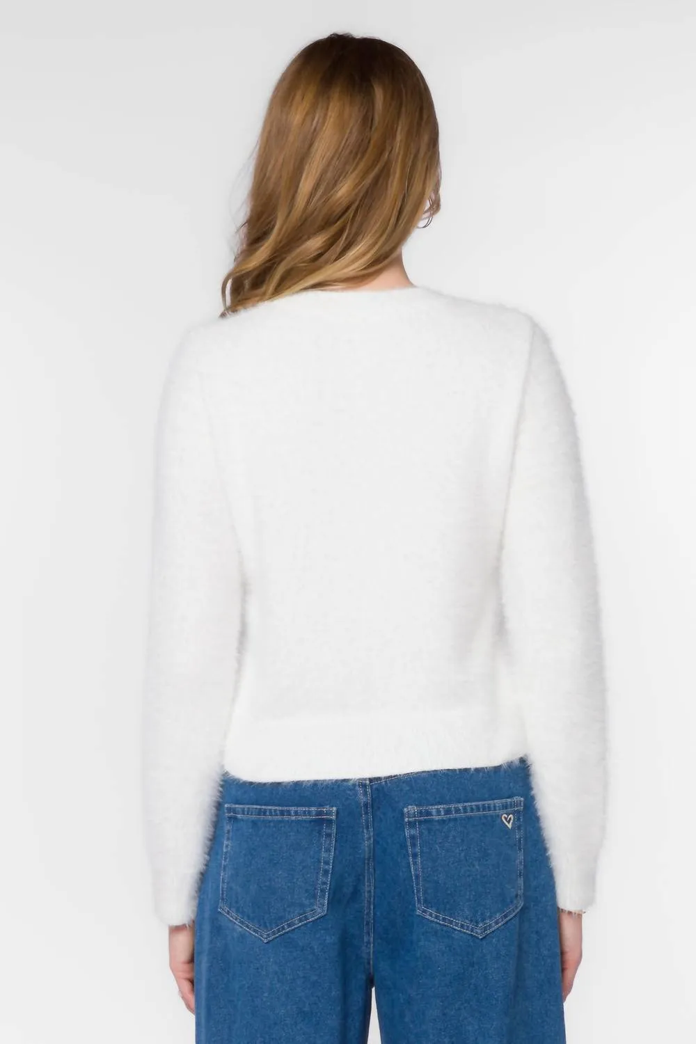 Zosia Sweater In Ecru